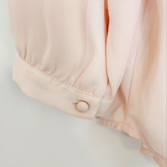 Lauren Conrad Bow Pleated Blouse - Picture 7 of 11